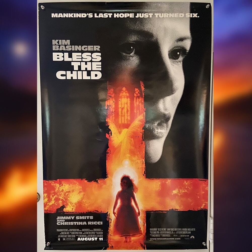 BLESS THE CHILD (2000) - ORIGINAL DOUBLE SIDED MOVIE POSTER